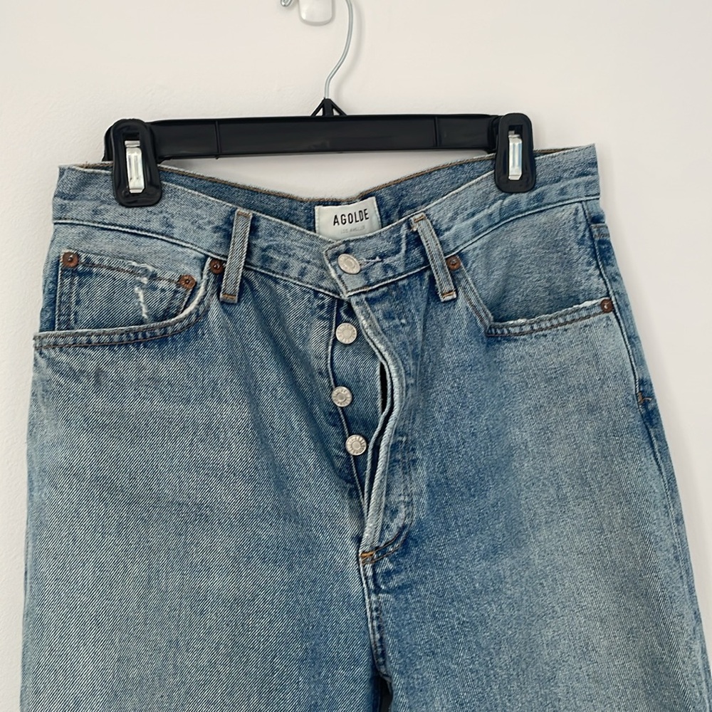 AGolde Riley High Rise Jean - Size 28 - Picture 2 of 5